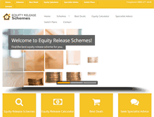 Tablet Screenshot of equityreleaseschemes.info